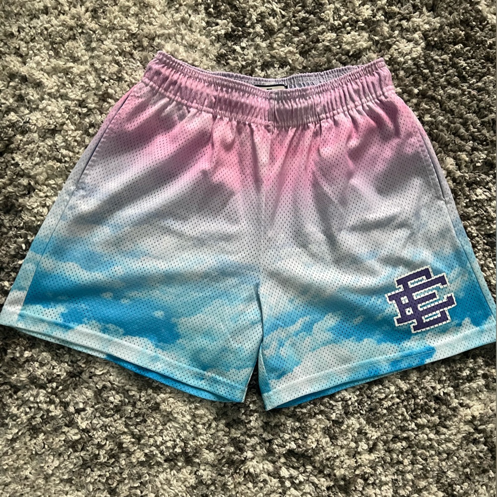 Eric Emanuel Pastel Mesh Shorts